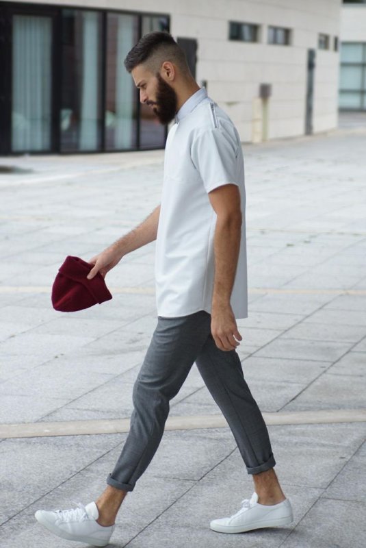 Adidas Superstar look man