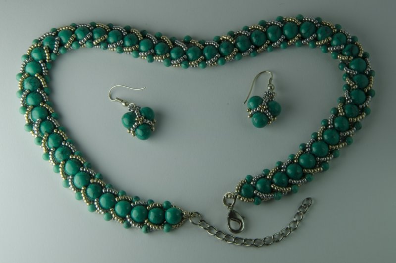 Малахит четки Bulgari