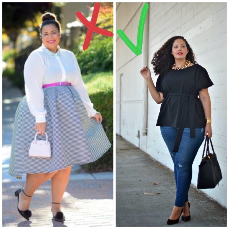 Мода Plus Size curvy