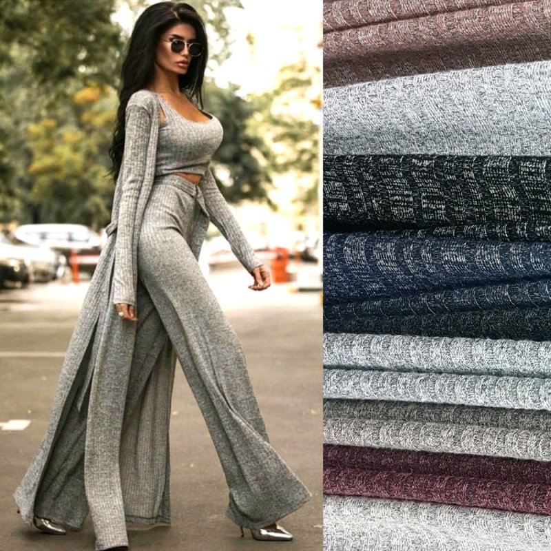 Zara Knit лосины с люрексом