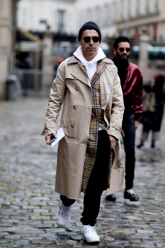 Тренч Burberry мужской образы