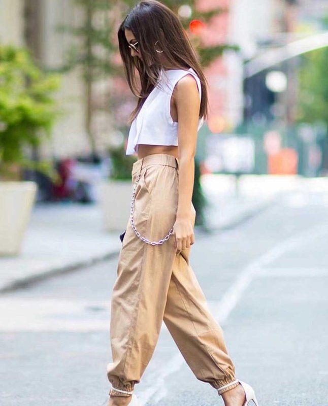 Джоггеры Pull and Bear женские бежевые