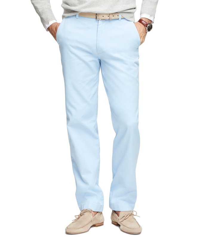 Smart Casual с голубыми брюками