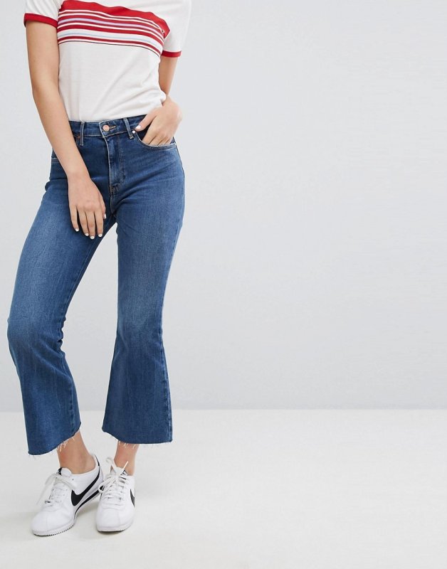 Cropped Flare джинсы