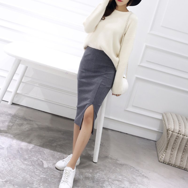 Zara юбка трикотажная