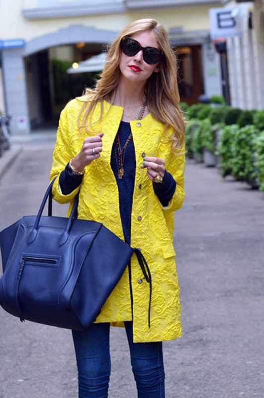 Тренч Zara желтый