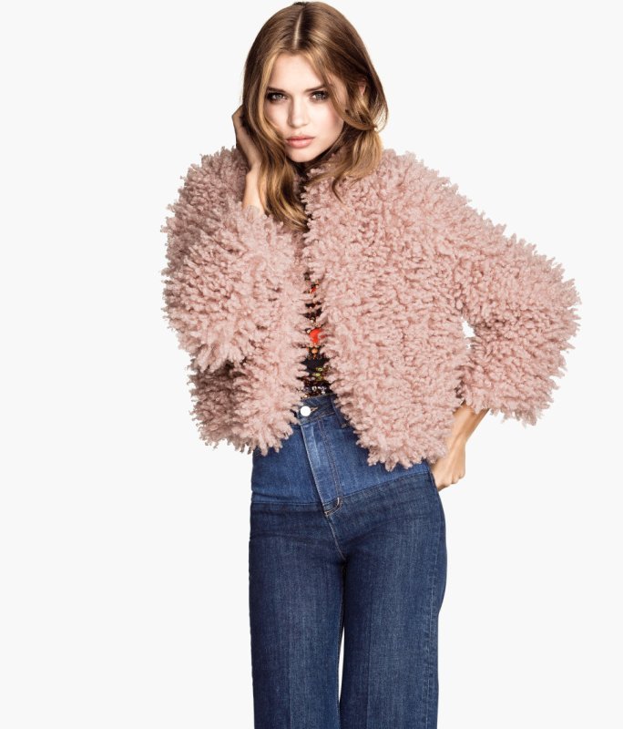 Gigi Hadid fur Coat