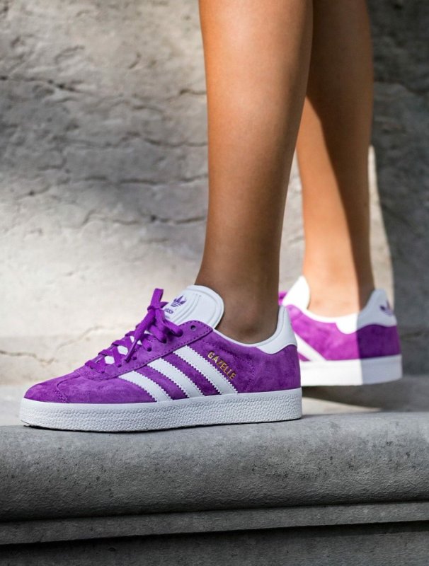 Adidas Gazelle фиолетовые