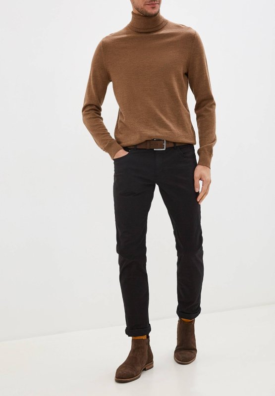 Outfits with Black Turtleneck Mens