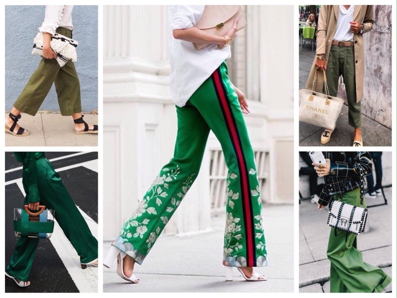 Брюки палаццо Street Style 2020