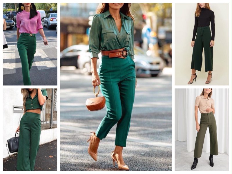 Street Style брюки с лампасами
