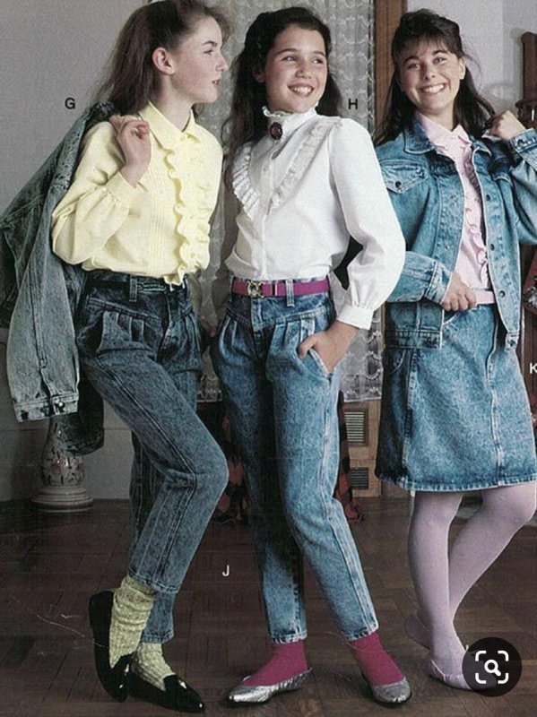 80-Е годы мода