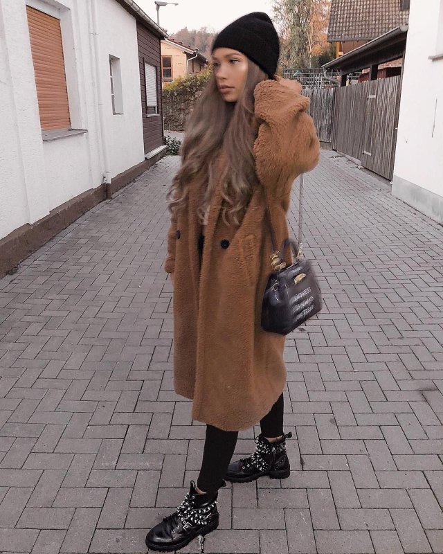 Шуба Чебурашка Street Style 2020