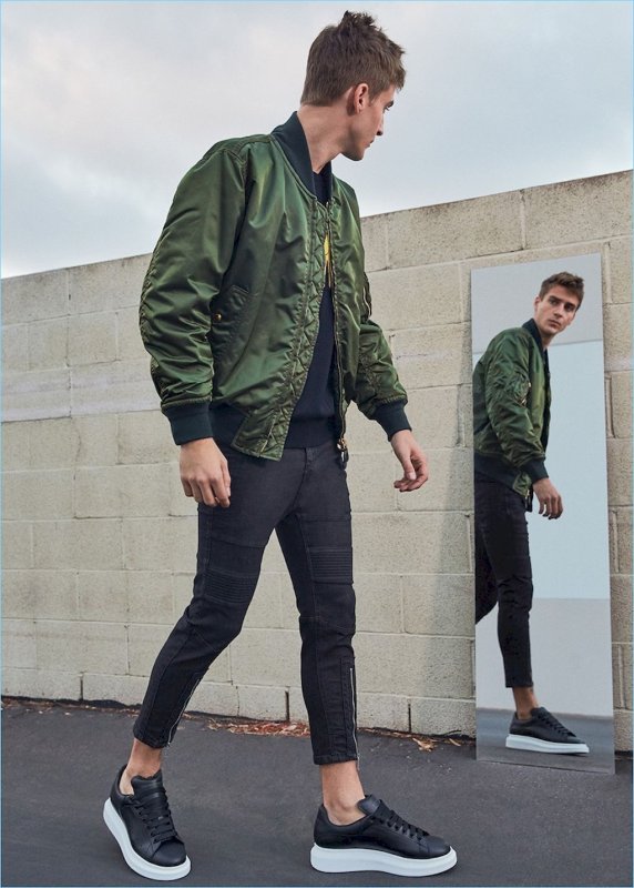 Бомбер оверсайз Street Style