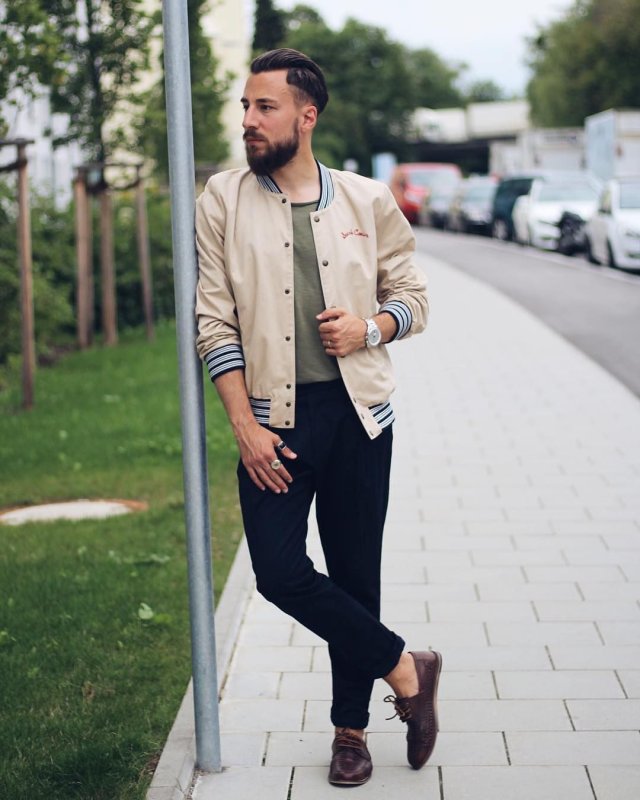 Alpha industries бомбер стиль