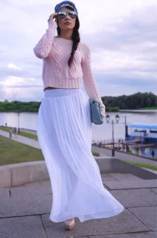 Льняная юбка