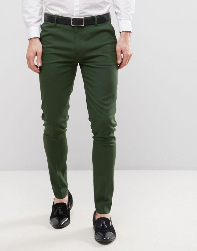 Зеленые брюки massimo Dutti