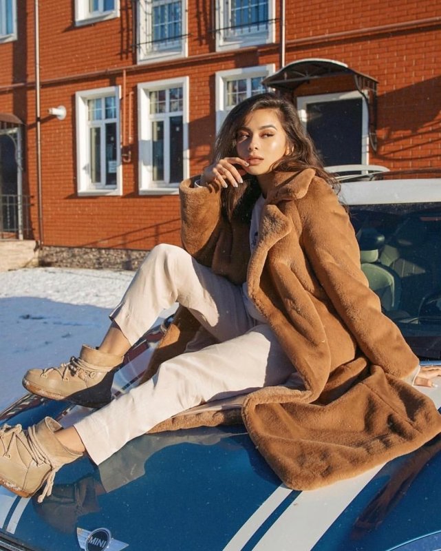 Шуба Max Mara Teddy образы