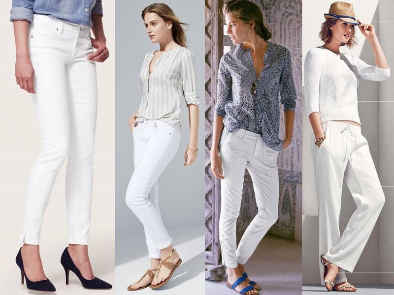 Брюки Zara белые палаццо