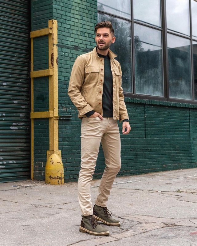 Куртка Mango man Casual коричневая