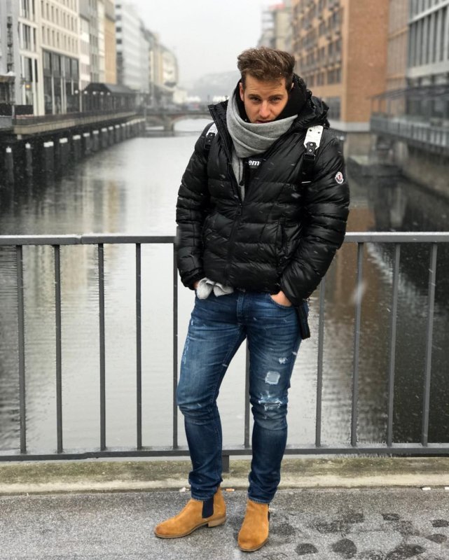 David Beckham Jacket Moncler