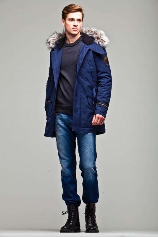 Dl2 Fashion парка мужская