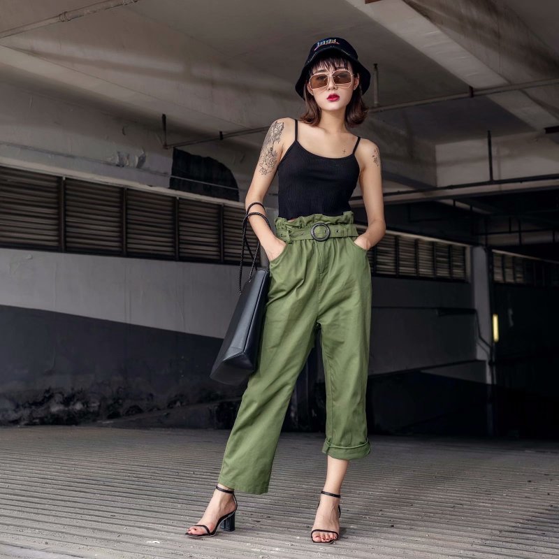 Baggy Loose Cotton Harem Pants