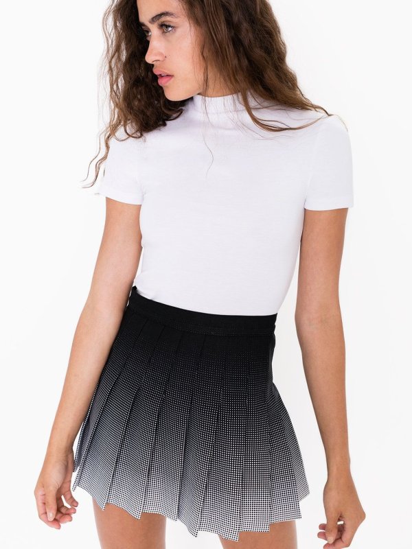 Теннисная юбка American Apparel чёрная