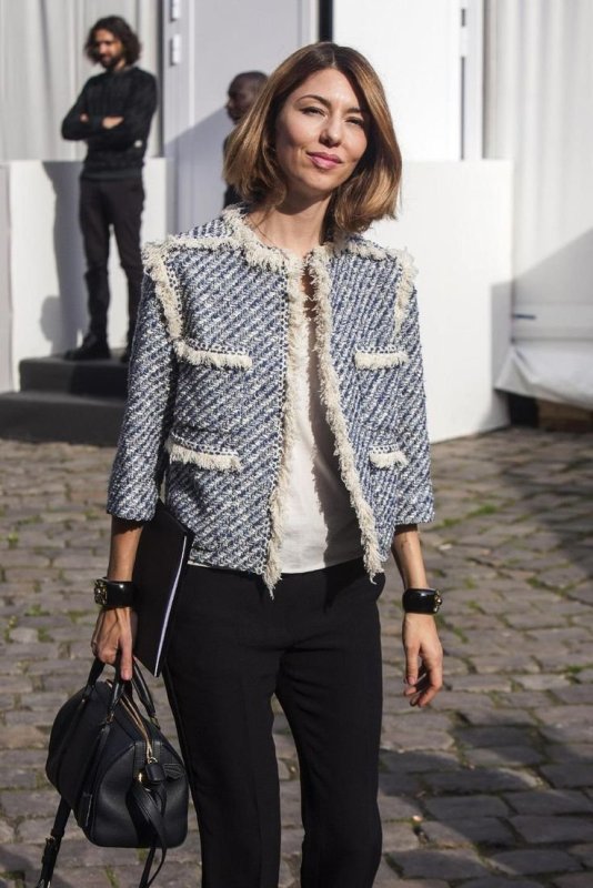 Chanel Tweed Jacket look