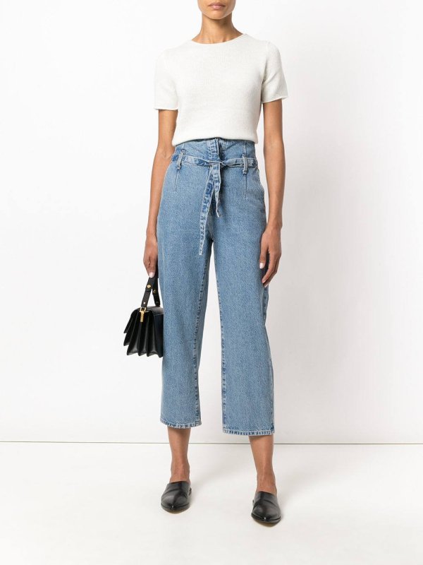 Zara Basic джинсы женские белые