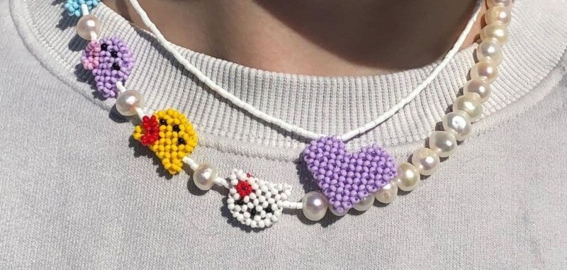 Украшения из цепочек