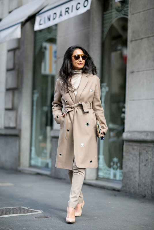 Плащ тренч 2020 Street Style