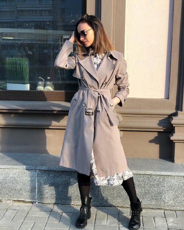 Плащ макинтош стрит стайл