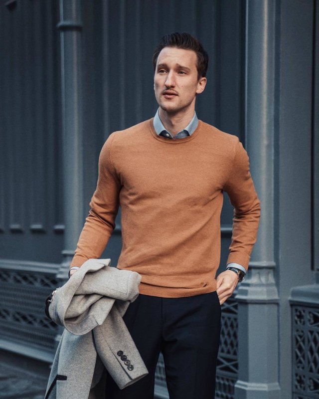 Джемпер Tom Farr мужской Винтаж