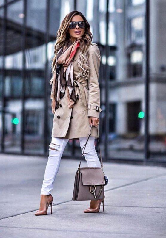 (Trench Coat) плащ тренчкот -