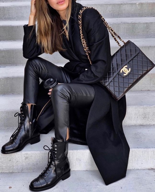 Брюки Topshop лаковые