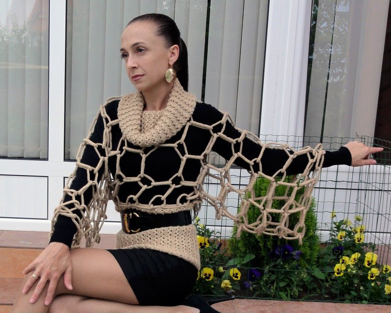 Вязаные кофточки женские