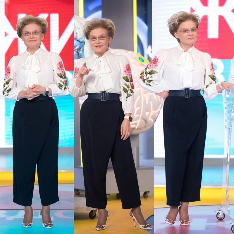 Елена Малышева в мини