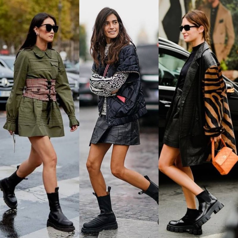 Кожаные ботинки Botas mujer