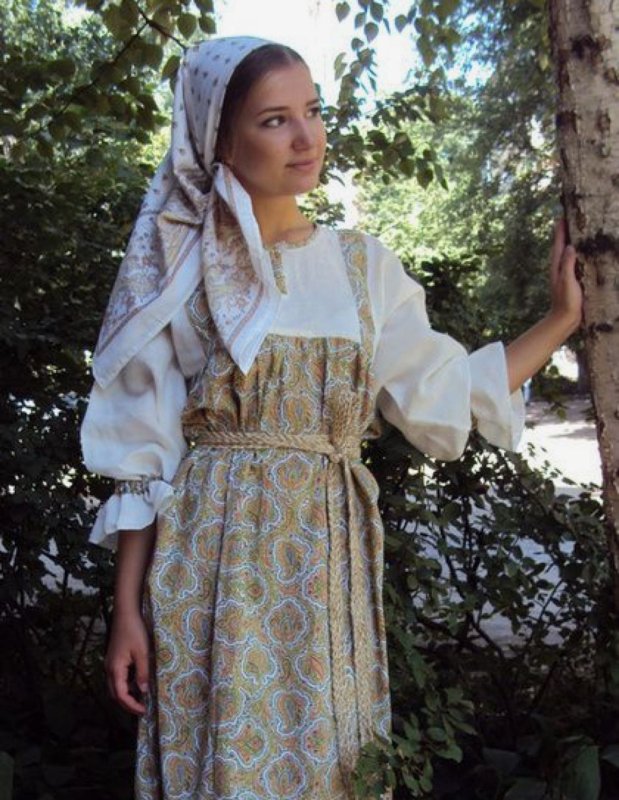Сарафан крестьянка