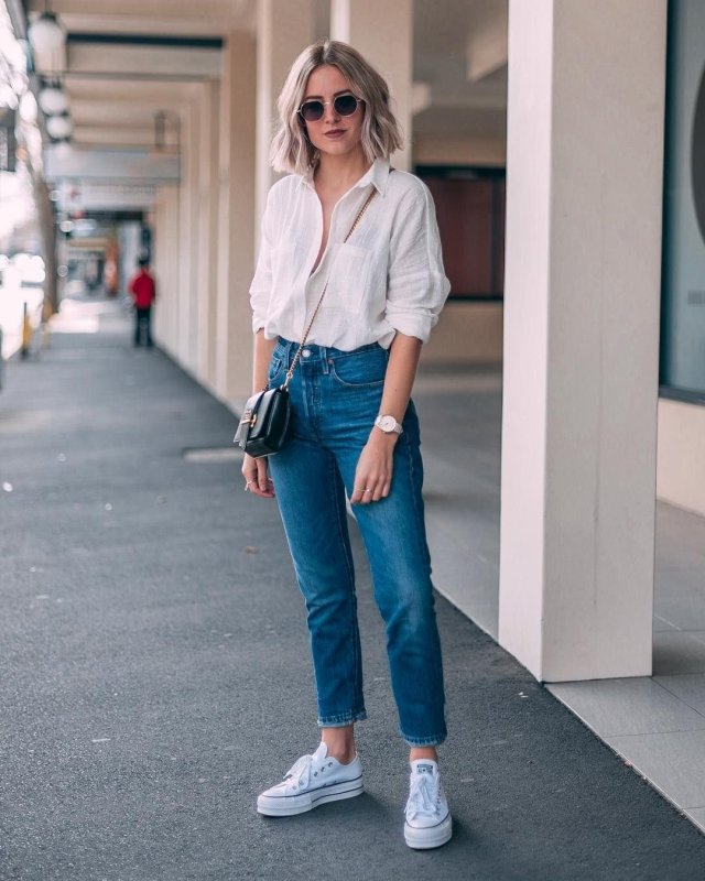 Джинсы mom Fit 2021