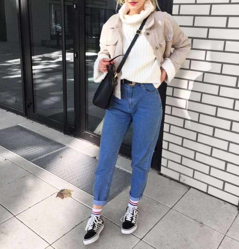Street Style джинсы Slouchy