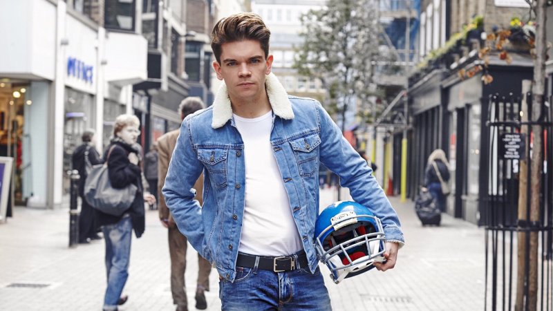 Mujskoy Style Jeans Jacket Style мужской
