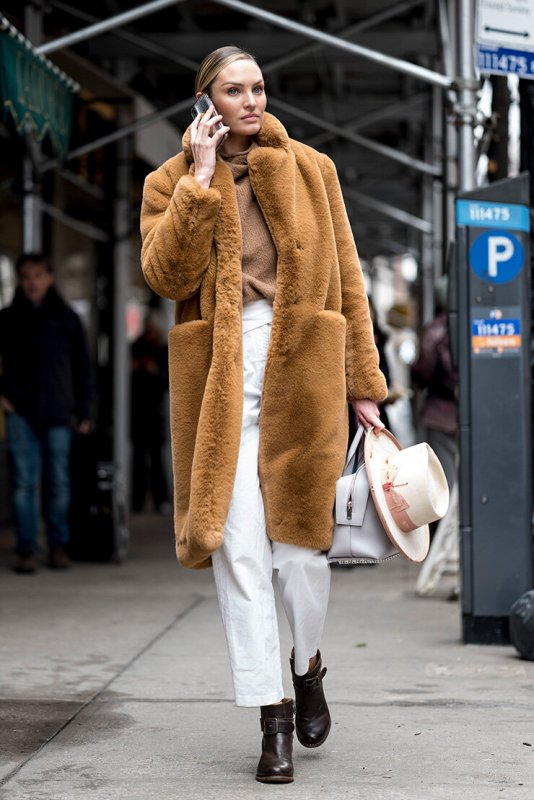 Max Mara Teddy Coat образы