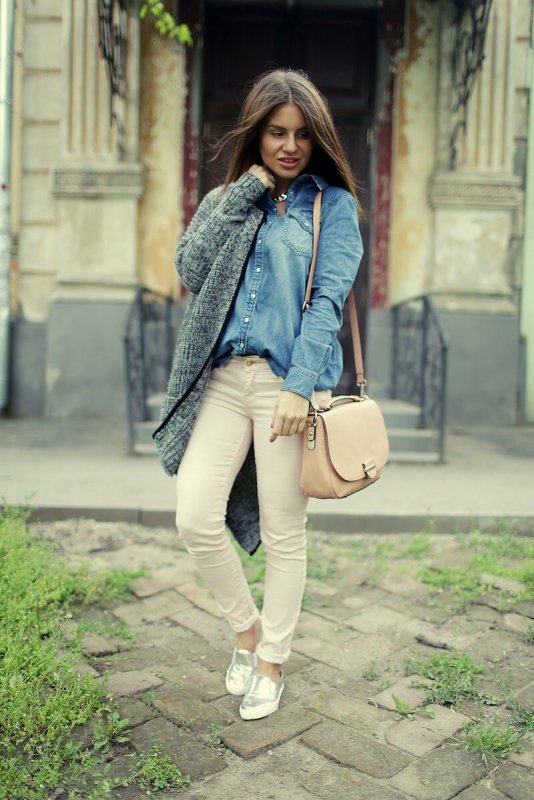 Белые джинсы Koton Jeans