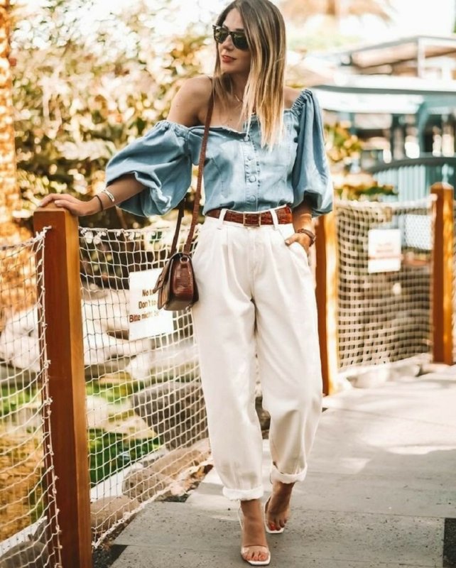 Брюки галифе Street Style