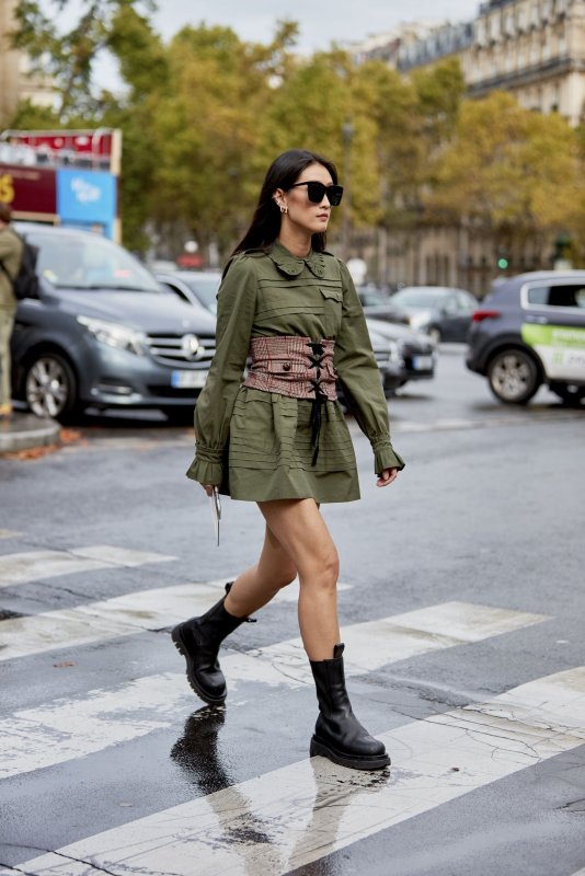 Грубые ботинки streetstyle 2021