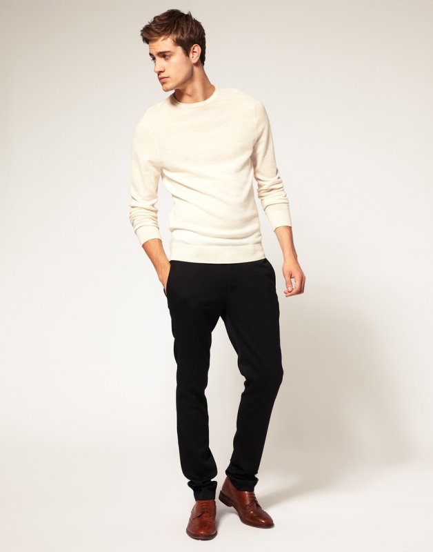 Мужские брюки белые massimo Dutti