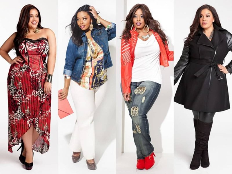 Тренч look Plus Size