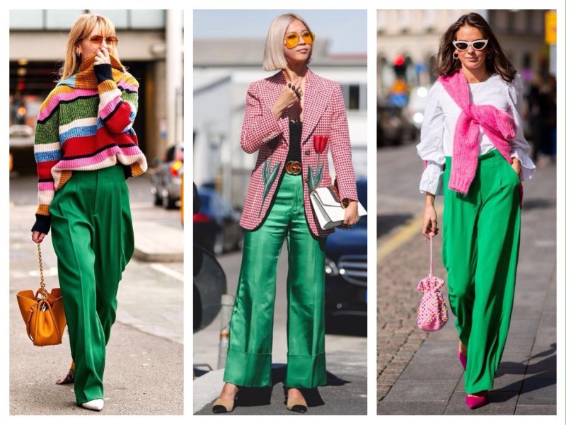 Брюки палаццо Street Style